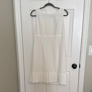 Kasper
Women's Stretch-Crepe Pleated-Hem Sheath Dress